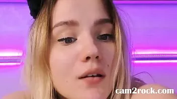 Redare Cam2rock - pisică fierbinte cu vibrator