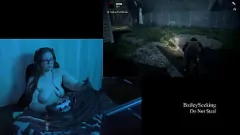 再生 Buxom Brunette Bailey Big Titゲームプレイで喜びを求めている-4パート4